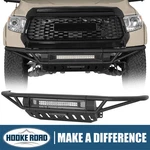 Hooke Road Front Bumper For 2014-2021 Toyota Tundra W/skid Plate & Led Light Bar. Fixed Price $459.22.