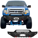 Vijay Steel Front Bumper Fits 2009-2014 Ford F150 (excluding Raptor) With Lights. Fixed Price $689.00.