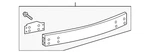 Genuine Lexus Impact Bar 52023-53081. Fixed Price $353.85.