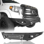 Heavy Duty Front Bumper W/led Spotlights & D-rings For 2014-2021 Toyota Tundra. Fixed Price $469.70.