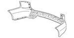Genuine Acura Face Rear Bumper (dot) 04715-STX-A91ZZ. Fixed Price $677.96.