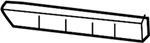 Genuine Infiniti Lower Bracket 85220-4GA0A. Fixed Price $42.11.