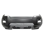 New Capa Black Front Bumper Cover Replaces LR072259 Without Camera Hole. Fixed Price $893.99.