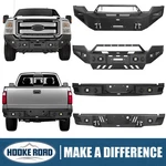 Hooke Road Steel Front Rear Bumper W/led Light 2011-2016 Ford F250 F350. Fixed Price $909.00.