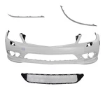 Front Bumper Cover + Grille Trims For 2008-2011 Mercedes C300 C350 C230 C250. Fixed Price $344.44.