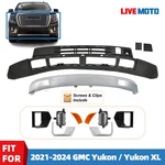 Front Lower Bumper Valance W/ Fog Lamp Assembly For 2021-2024 Gmc Yukon Denali. Fixed Price $221.60.