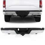 New Chrome Rear Bumper Assembly 2015-2020 Ford F150 W/ Park Assist & Max Tow. Fixed Price $289.00.