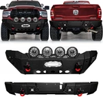 Vijay For 2019-2024 Dodge Ram 2500/3500 Front/rear Bumper W/winch Plate&lights. Fixed Price $469.99.