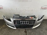 05-09 Audi A4 Front Bumper Cover W/ Grille & Hlp Washer Option, Light Silver Y7W. Fixed Price $400.00.