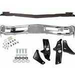 1970-72 Fits Chevy Nova Front Bumper And Bracket Kit With Hardware. Fixed Price $616.99.