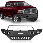 Fit 2010-2018 Dodge Ram 2500 3500 Front Steel Bumper W/ Winch Plate & Skid. Fixed Price $359.99.