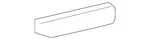 Genuine Mazda Reflector Panel ZZC0-51-068. Fixed Price $32.27.