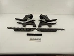 Saab 9-3 Convertible Set Of Rear & Front Bumper Holder Mount Bracket Fits 06-11. Fixed Price $90.90.