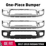 Vrc Front Bumper Face Bar For 2017 2018 2019 Nissan Titan Parking Hole. Fixed Price $399.99.
