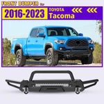 Tacoma Front Bumper W/bull Bar +side Wings+ Shackles For 2016-2023 Toyota. Fixed Price $448.97.