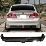 Fits 06-11 Honda Civic Sedan 4DR Mugen Rr Rear Bumper Lip & 3RD Led Brake Lamp. Fixed Price $154.95.
