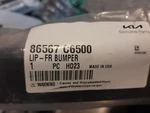 Valance For 2019-2020 Kia Sorento Front Lower 86567C6500. Fixed Price $85.00.