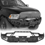 Hooke Road Steel Bumper W/winch Plate & Led Light Fit 2009-2012 Dodge Ram 1500. Fixed Price $499.99.