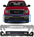 Front Bumper Valance Kit For 2007-13 Gmc Sierra 1500 Chrome With Towing Package. Fixed Price $530.35.