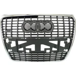 Grille Assembly Silver Black Shell And Insert For 2005-2008 Audi A6 Base Avant. Fixed Price $279.34.