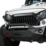 Stubby Front Bumper W/ Winch Plate &oe Fog Light Hole Fit Jeep Wrangler Jk 07-18. Fixed Price $259.66.