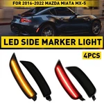4X Auxito Front Rear Led Side Marker Light Smoked For 2016-2022 Mazda Miata MX-5. Fixed Price $34.19.