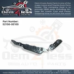 52156-0E100 Toyota Highlander Rear Left Bumper Bracket Support Oem 2020-2024. Fixed Price $99.99.