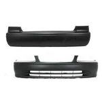 For Toyota Camry 2000 2001 Bumper Cover Front And Rear Fog Light Holes Excluded. Fixed Price $308.66.