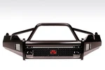 Fab Fours DR09-K2462-1 Black Steel Front Ranch Bumper Fits 09-13 1500 Ram. Fixed Price $1669.99.
