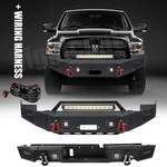 Aaiwa For 2009-2012 Dodge Ram 1500 Steel Front/rear Bumper W/winch Plate&lights. Fixed Price $729.95.
