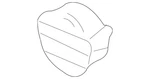 Genuine Hyundai 2001-2003 Elantra Blank Cover 86524-2D000. Fixed Price $11.39.