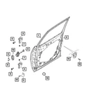 Genuine Mopar Bracket 68150456AA. Fixed Price $24.19.