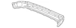 Genuine Face Rear (dot) *NH533* (bumper Dark Gray) 04715-SCV-A80ZC. Fixed Price $474.65.