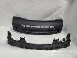 2002 2003 Bmw X5 Oem Complete Black Front Bumper Assembly Some Damage See Pics. Fixed Price $399.00.