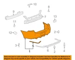 Gm Oem 08-11 Lucerne Rear Components-bumper Cover 25813609. Fixed Price $1004.62.