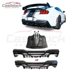 S650 2024 2025 Ford Mustang Ss Style Rear Kit Diffuser+under Tray. Fixed Price $550.00.
