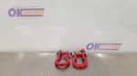 21 Chevy Silverado 1500 Front Bumper Tow Hook Set Pair Red. Fixed Price $95.00.