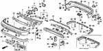 Genuine Honda Absorber Front Bumper 71170-SV4-A00. Fixed Price $99.18.