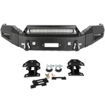 Steel Complete Front Bumper W/light Bar D-ring For Gmc Sierra 1500 2016-2018. Fixed Price $583.57.