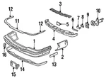 Genuine Gm Impact Bar 25617785. Fixed Price $173.30.