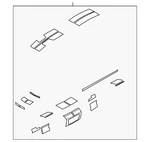 Genuine Ford Stripe Tape 8R3Z-6320000-MB. Fixed Price $86.66.