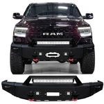 Vijay For 2019-2024 Dodge Ram 1500 Steel Front Bumper W/winch Plate & Led Lights. Fixed Price $689.99.
