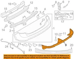 Ford Oem 11-14 Edge Rear Bumper Components-lower Cover BT4Z17K835BPTM. Fixed Price $181.63.