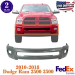 Front Bumper Primed Steel For 2010-2018 Dodge Ram 2500 3500. Fixed Price $373.92.