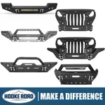 Hooke Road Steel Front Bumper W/ Light Fit 18-26 Jeep Wrangler Jl Gladiator Jt. Fixed Price $399.53.