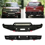 Vijay For 2014-2015 Chevy Silverado 1500 Front/rear Bumper W/winch Plate&lights. Fixed Price $489.99.