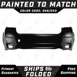 New Painted *D4S/EH3 Black* Rear Bumper Cover For 2018-2023 Subaru Crosstrek. Fixed Price $530.99.