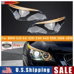 Front Bumper Headlight Lens Cover For Bmw E60 E61 525I 530I 545I 550I 2008-2010. Fixed Price $138.20.