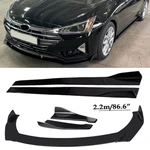 Front Bumper Lip Spoiler Splitter 86.6" Side Skirt Body Kit For Hyundai Elantra. Fixed Price $169.99.