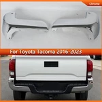 For 2016-2023 Toyota Tacoma Rear Bumper End Caps Cover With Sensor Holes Chrome. Fixed Price $48.45.